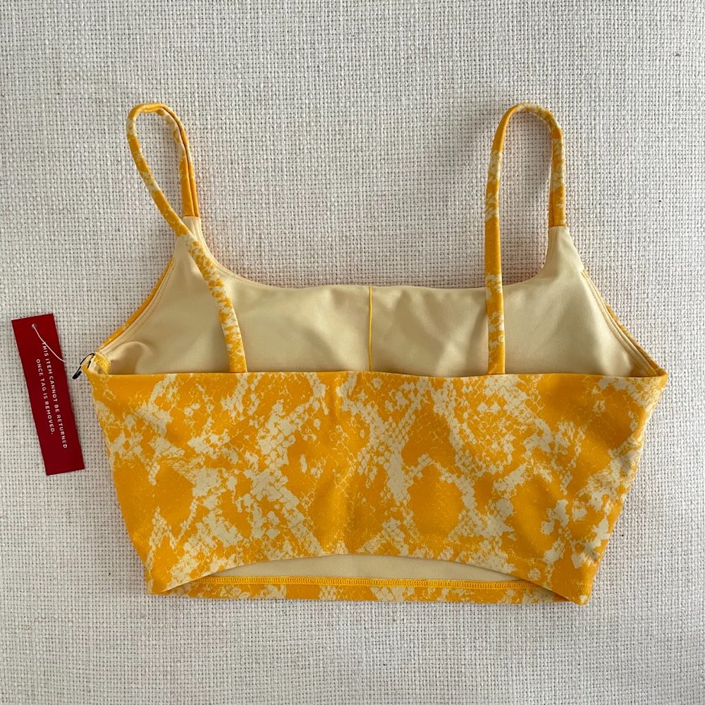 BRAND NEW Carbon38 Python Crop Top - Picture 3 of 3